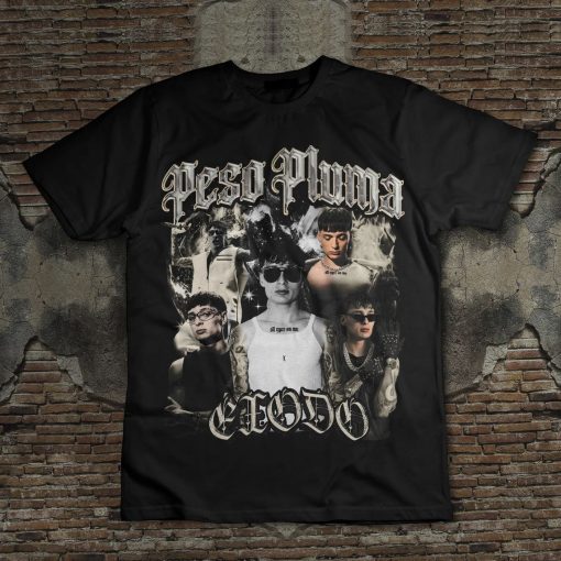 Peso Pluma Exodo vintage look t-shirt playera regional mexicano Doble P Peso Pluma eso Pluma Exodo Tour Shirt Pop Music Shirt