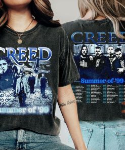 Creed Tour 2024 2 Sided Shirt, Summer…