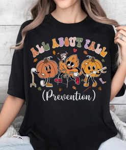 I Love Fall Prevention Sweatshirt, Thanksgiving Fall…