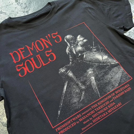 The kingdom of Boletaria – Demon’s Souls Soulsborne T-shirt