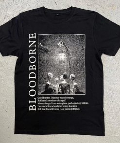 Bloodborne – Hunter and Lamp Messengers T-Shirt