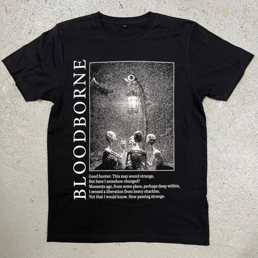 Bloodborne – Hunter and Lamp Messengers T-Shirt