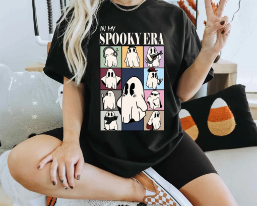 In My Spooky Era T-shirt, Spooky Vibes Shirt, Fall Shirt, Spooky Seasons Tees, Spooky Era T-Shirt, Halloween Era Shirt, Halloween Spooky Tee