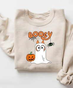 Retro Booey Halloween Sweatshirt, Kids Halloween shirt,Boo…