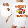 In My Football Era, Coquette Bow Football Shirt, Girly Football Shirt, Cute Football Tee, Football Season Mom Gift, Football Season Tee