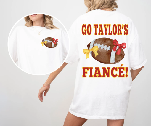 Taylor Football Shirt, Funny Football Tee, Taylors Boyfriend Shirt, Funny Football Shirt, Red and Gold, Gameday Shirt, Football Season