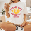 In My Football Era, Coquette Bow Football Shirt, Girly Football Shirt, Cute Football Tee, Football Season Mom Gift, Football Season Tee