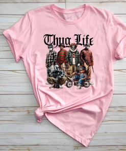 Thug Life Halloween Character Shirt, Horror Movie…