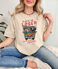 Comfort Colors Get In Loser Halloween Shirt,…