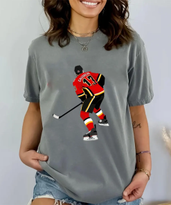 Comfort Colors Johnny Gaudreau Shirt Ice Hockey…