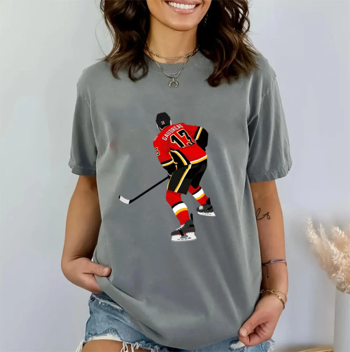 Comfort Colors Johnny Gaudreau Shirt Ice Hockey American Professional Hockey Championship