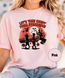 Let’s Take Candy From Strangers Tee, Retro…