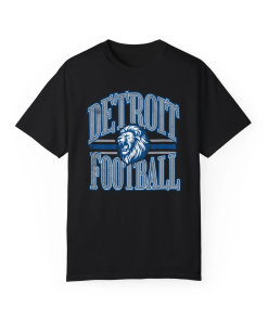 Detroit Football Shirt Vintage Detroit Lions Shirt…