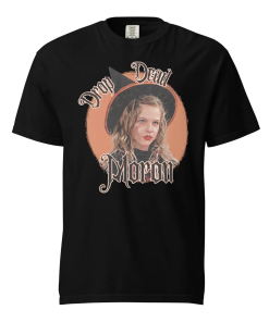 Drop Dead Moron Shirt, Halloween Tee, nostalgia…