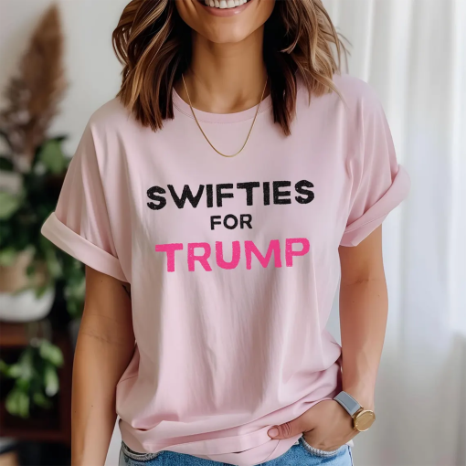 Comfort Colors Shirt, Swifties for Trump T-shirt, Fan Shirt, Cute Trump Shirt, Vote Trump Shirt, Swifty shirt, Trending Shirt, Republican