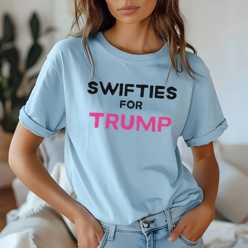 Comfort Colors Shirt, Swifties for Trump T-shirt, Fan Shirt, Cute Trump Shirt, Vote Trump Shirt, Swifty shirt, Trending Shirt, Republican