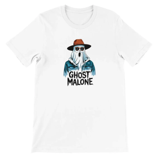 Ghost Malone Halloween T-Shirt | Unisex Halloween Tee | Perfect Halloween gift for Post Malone fans