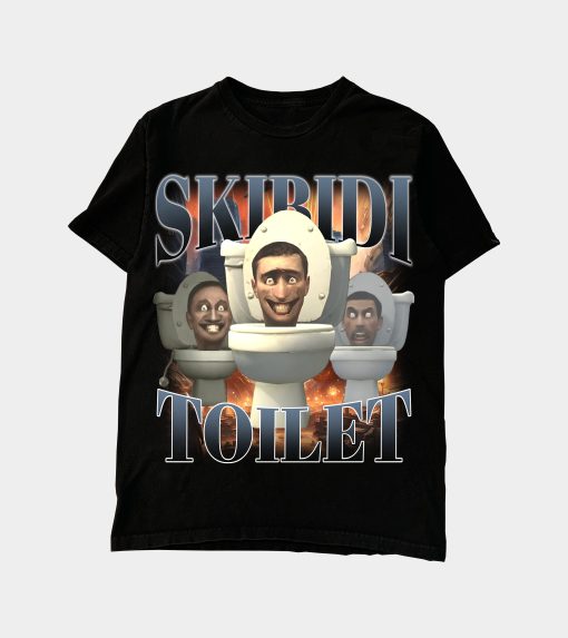 Skibidi Toilet Sigma Ohio Gyatt Tee T-Shirt Shirt Tees T-Shirts Shirts