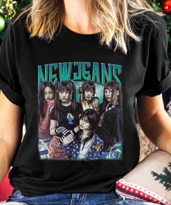 NewJeans Vintage Style T-Shirt, NewJeans Kpop T-Shirt,…