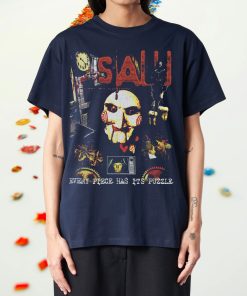 SAW Vintage Style T-Shirt, SAW Horror Movie…