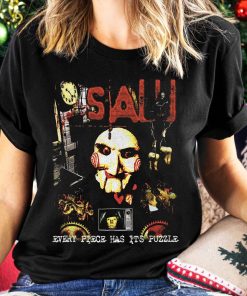 SAW Vintage Style T-Shirt, SAW Horror Movie…