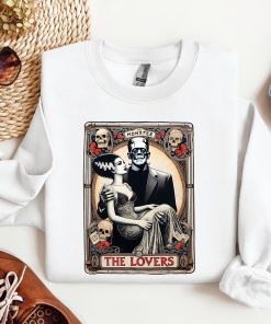 The Lovers Shirt, Retro Halloween Sweatshirt, Halloween…