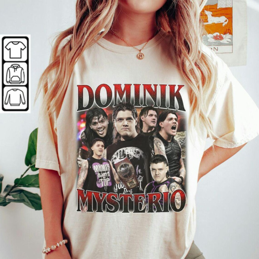 Dominik Mysterio Vintage, Mysterio Homage Actor Dominik Mysterio Vintage Retro 90s Unisex Shirt, Gift For Fan