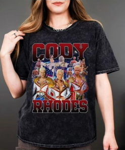 Vintage 90s Graphic Style Cody Rhodes TShirt…