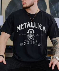 Comfort Colors® Metallica Whiskey T-Shirt Heavy Metal…