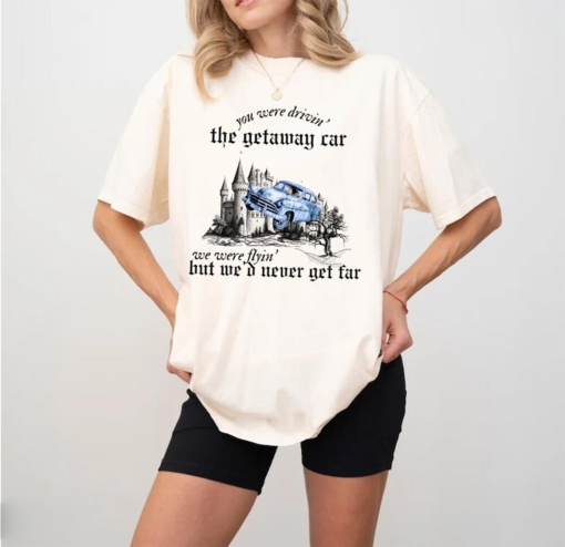 Spooky Getaway Weaslys Car Harry Potter Shirt, Hogwarts Sweatshirt