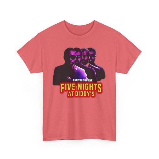 Funny Five Nights At Diddy’s House Tee, Meme Shirt, Novelty Graphic Tee, Gift for Gamer, Pop Culture Shirt