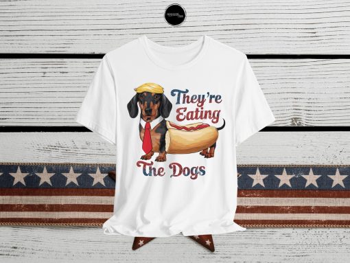 They Are Eating The Dogs Shirt, Donald Trump Debate Shirt, Debate 2024 Shirt, Trump Debate Tank Top, US Election Gift, Retro Debate T-shirt