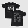 Wallows band merch, Wallows Model Tour 2024 Hoodie, Wallows Model Tour 2024 Shirt