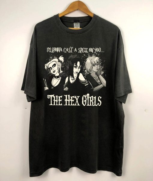 The Hex Girls Shirt, Hex Girls Halloween Unisex T-Shirt, Hex Girls 2024 Tour Tee, Comfort Colors Hex Girls 90s Rock Band Shirt