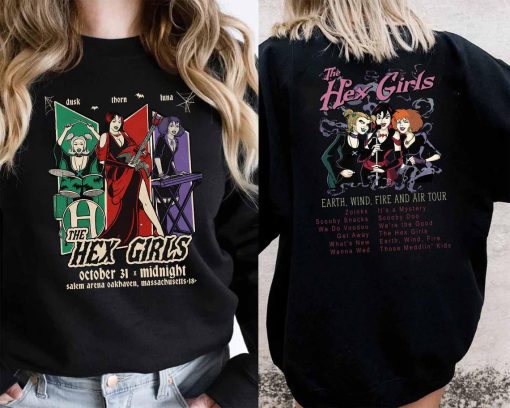 The Hex Girls 2024 Shirt, Rock Band Music 2 Sides Shirt, Music Concert 2024 T-shirt, Hex Girls 2024 Tour Tee Birthday, Rock Band Sweatshirt