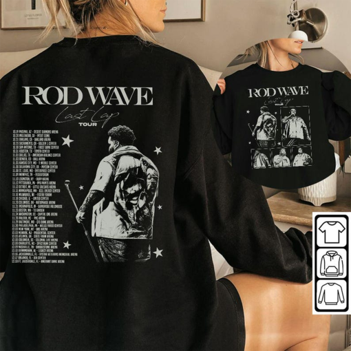 Rod Wave Shirt, Rod Wave Last Lap Concert Tour