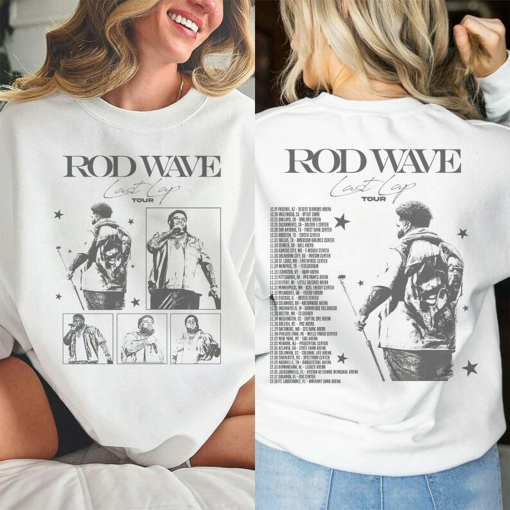 Rod Wave Shirt, Rod Wave Last Lap Concert Tour