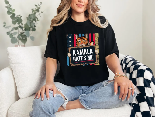 Comfort Colors, Kamala Hates Me Shirt, Trump 2024 Shirt, Anti Kamala Harris, Republican Gifts, Election Shirt, Maga Shirt