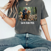 They’re Eating the Pets! Pro-Kamala Harris Debate T-Shirt | Cute Dog Graphic | Funny Political Dog Lover Tee | Humorous Pet Shirt | Retro