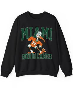 Miami Football T-Shirt, 90s University Of Miami…