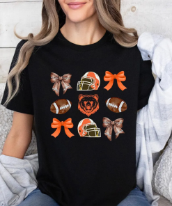 Chicago Football Coquette Bow Shirt | Women’s…