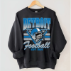 Lions Ghost Coquette SweatShirt, Women’s Lions Ghost Sweatshirt, Lions Halloween Sweatshirt, Football Sweatshirt