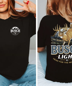 Busch Light Deer Double Sides Shirt, Busch…