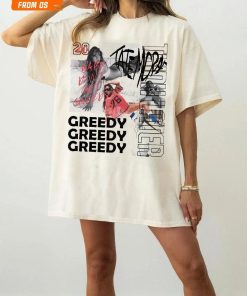 Tate Mcrae Greedy Album 90s Shirt, Tate…