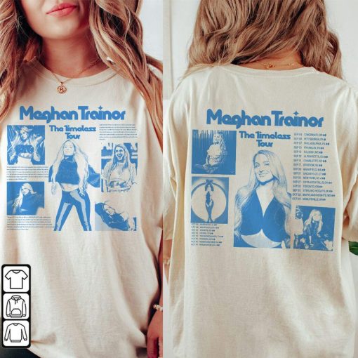 Meghan Trainor Shirt, The Time Less Tour Vintage Bootleg 90s, Meghan Music Gift For Fan Unisex Shirt, Meghan Trainor Gift