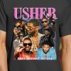 Usher Past Present Future Tour Shirt, Graphic Usher World Tour 2024, Gift For Woman and Man Unisex T-Shirt