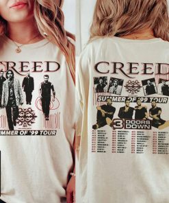 Creed Summer Of 99 Tour Shirt, Creed…