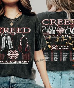 Creed Summer Of 99 Tour Shirt, Creed…