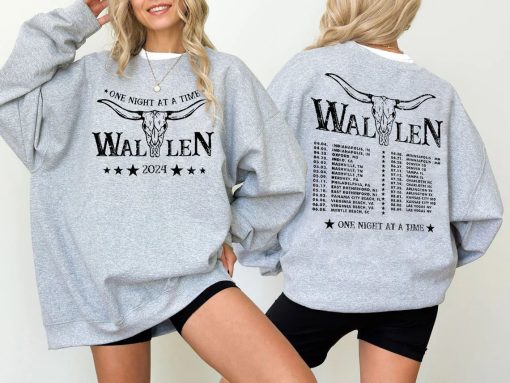 Morgan Wallen Tour 2024 Png, Morgan Wallen One Night At A Time Tour Png, Country Music Shirt, Cowboy Morgan Wallen Png