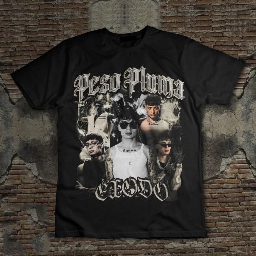 Peso Pluma Exodo vintage look t-shirt playera regional mexicano Doble P Peso Pluma eso Pluma Exodo Tour Shirt Pop Music Shirt